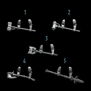 Primal Hounds Melee Weapons Sets