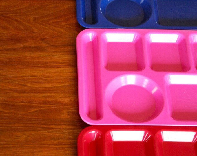 Oh so Old School Cafeteria Trays Etsy