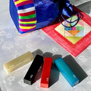 Tampon nom coréen personnalisé - Sceau en pierre gravé, tampon signature Hanja ou Hangul personnalisé, cadeau Corée, cadeaux personnalisés