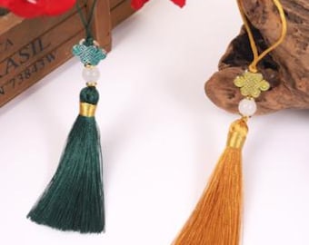 Ciondolo Norigae coreano fatto a mano /Gioielli tradizionali coreani/Accessorio coreano unico/Norigae vintage/Ricordo culturale coreano