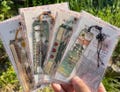 Korean Palaces Pattern Bookmarks / Metal Bookmark / Gold Color / Korean Palaces 4 Pattern With Gift Envelope /Korean Gift / Bookworm Gift product logo