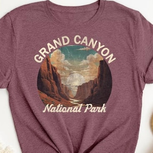 Grand Canyon National Park Arizonia T-Shirt Grand Canyon Hiking Tee, Grand Canyon Campsite Shirt, Grand Canyon Vacation Gifts