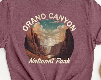 Grand Canyon National Park Arizonia T-Shirt Grand Canyon Hiking Tee, Grand Canyon Campsite Shirt, Grand Canyon Vacation Gifts