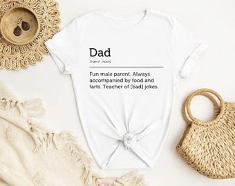 Custom Dad Shirt, Cute Fathers Day Gift, Christmas Gift For Dad, New Dad Shirt, Custom Dad Est Shirt, Gift for Grandpa