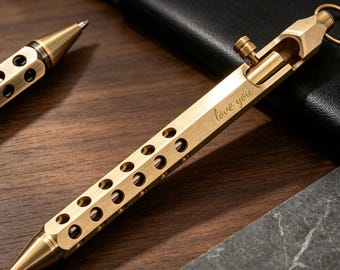Gifts for Him, Engraved Pen, Bolt Action Pen, Graduation Gift, Gift for Collegue