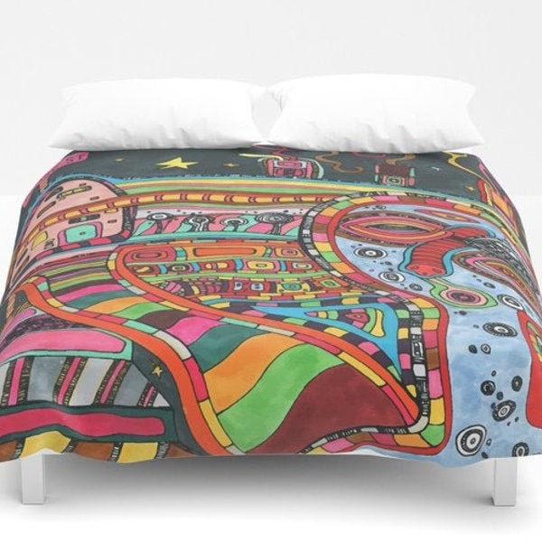 Art Duvet Cover Etsy