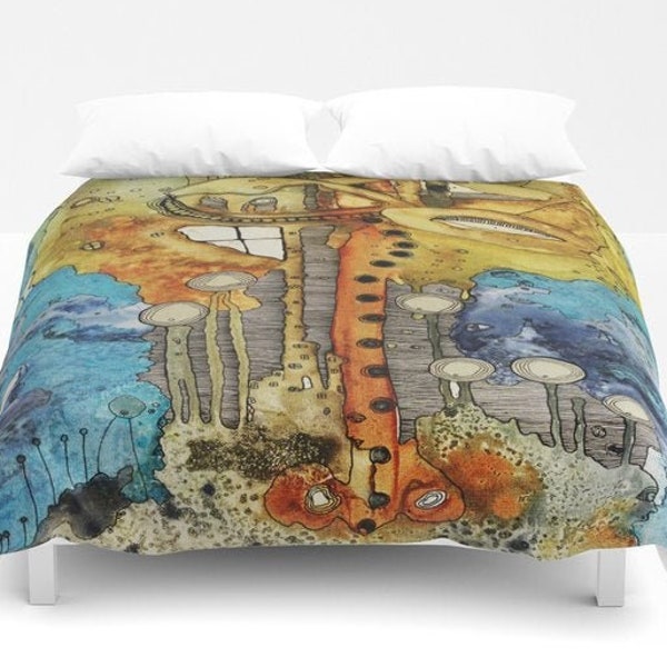 Art Duvet Cover Etsy