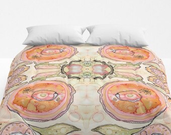 Shabby Chic Duvet Cover Boho Duvet Cover Bedroom Set abstract shabby chic bedding bohemian duvet abstract folk duvet cover art boho bedding