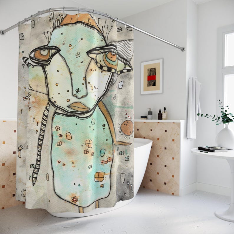 SincerelyJoyStore Shower Curtain - Thumbnail 2