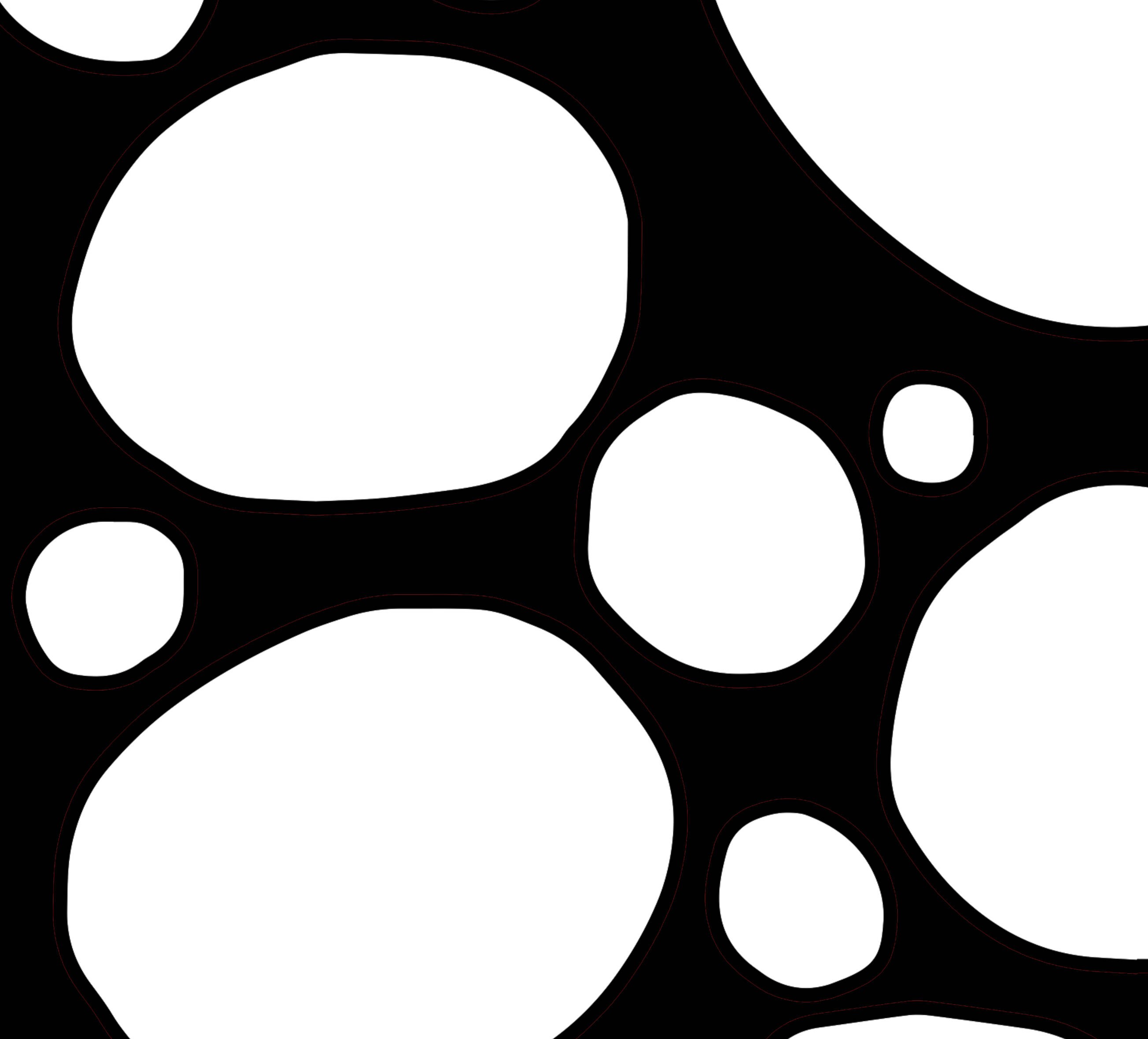 Black White Bubbles Blanket Modern Abstract Art Throw Blanket Etsy