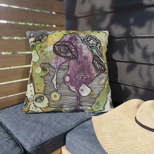 Fun Outdoor Pillow Etsy
