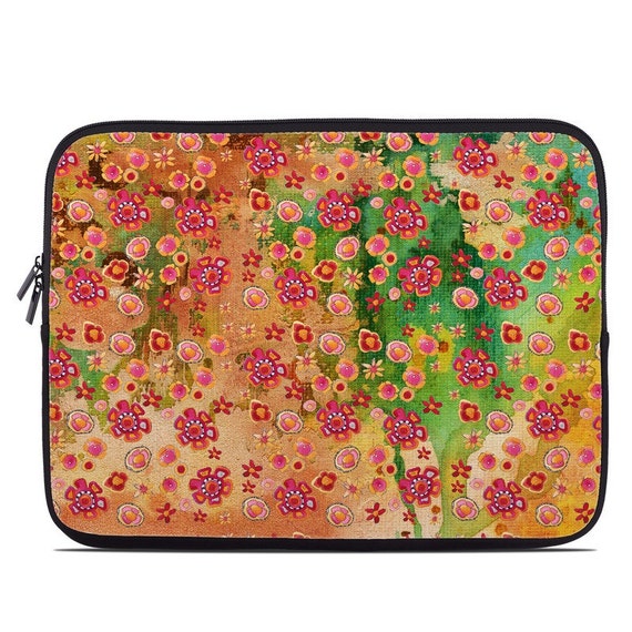 floral computer bag