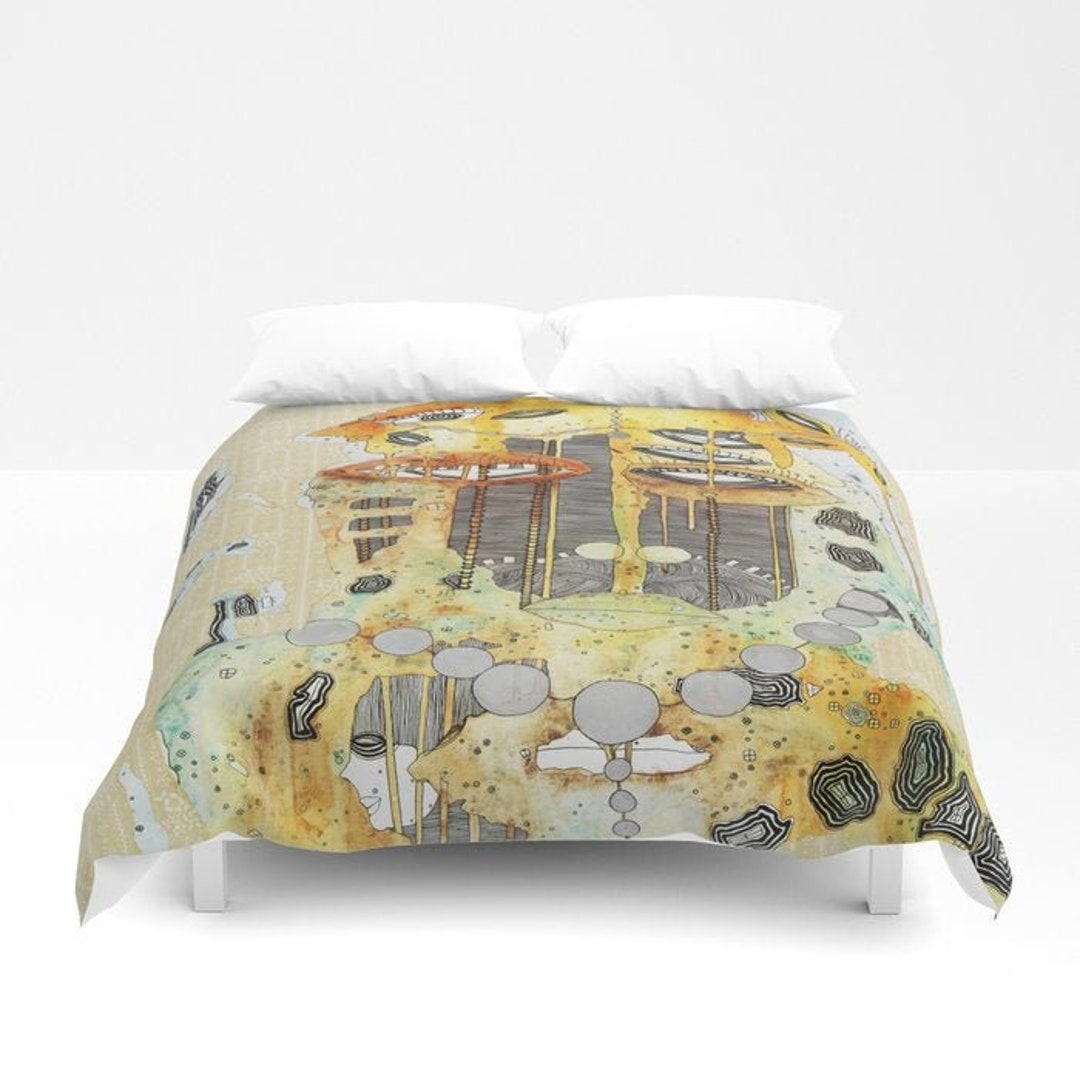 Duvet Cover Original Orisha Obatala Artwork Decor Bedding Bedroom