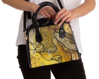 Handbag Purse Shoulder Bag Abstract Art Unique Colorful Artwork Designs on Womens Accessories Hand Bag Cool Funny Fashion Purse Accessories