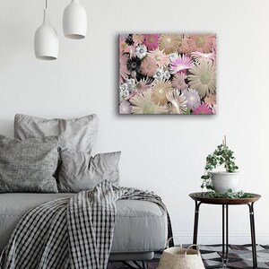 Large Colorful Floral Photo Canvas Prints Large Flowers Digital Photography Large Floral Home Office Wall Hanging Art Prints Design Ideas image 4