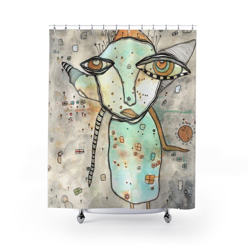 SincerelyJoyStore Shower Curtain - Thumbnail 3