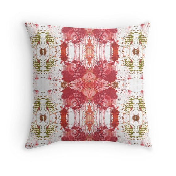 Original C.Cambrea Art "Feel Good"- Shabby Chic - BOHO - Abstract Eccentric Decor - Pillow Case - Meditation Cushion Cover -Bohemian decor