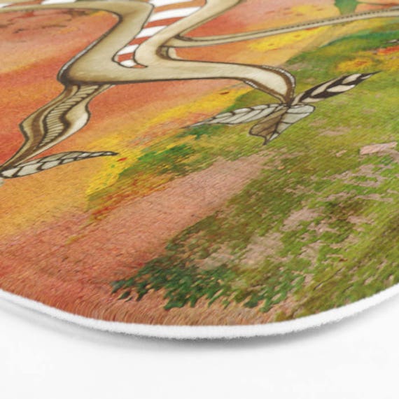 Owl Shower Curtain Colorful Boho Curtain Bathroom Accessories Etsy