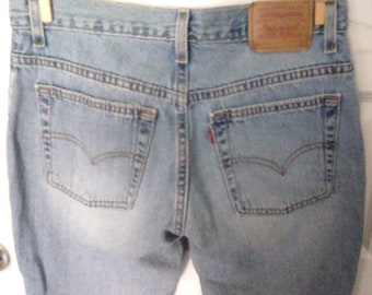 Levis 510 Jeans Misses 10 Short Low Rise Slim Fit NON STRETCH Vintage