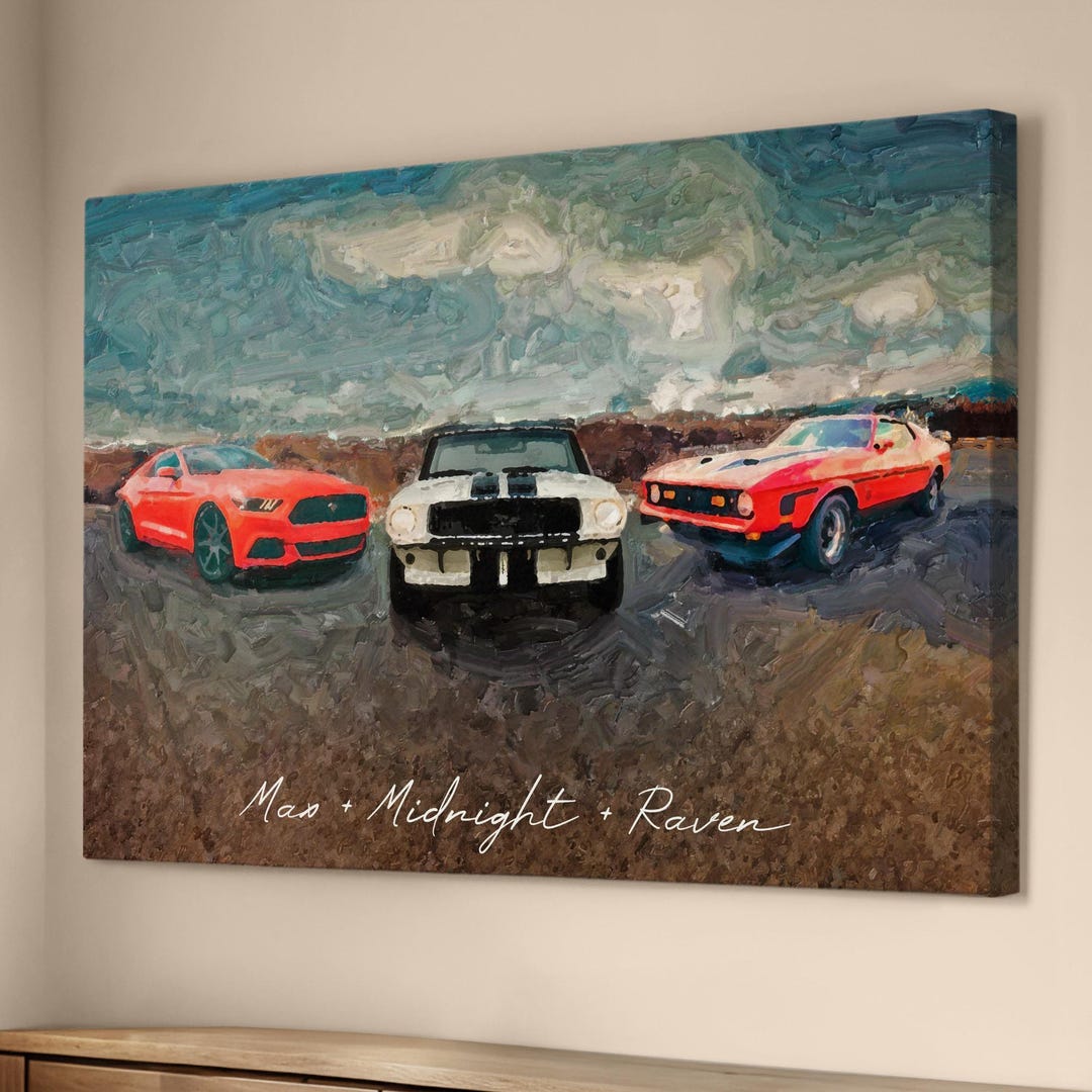 Combine Cars From Multiple Photos - Custom Car Portrait - Merge Photos ...
