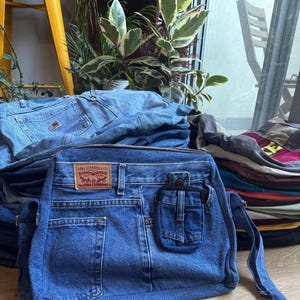80s Denim Bag - Etsy Canada