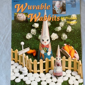 Three Tole Painting Books for Spring, Wuvable Wabbits and Decorative Painting by Priscilla Hauser, Chicken Every Sunday by Georgia Feazle