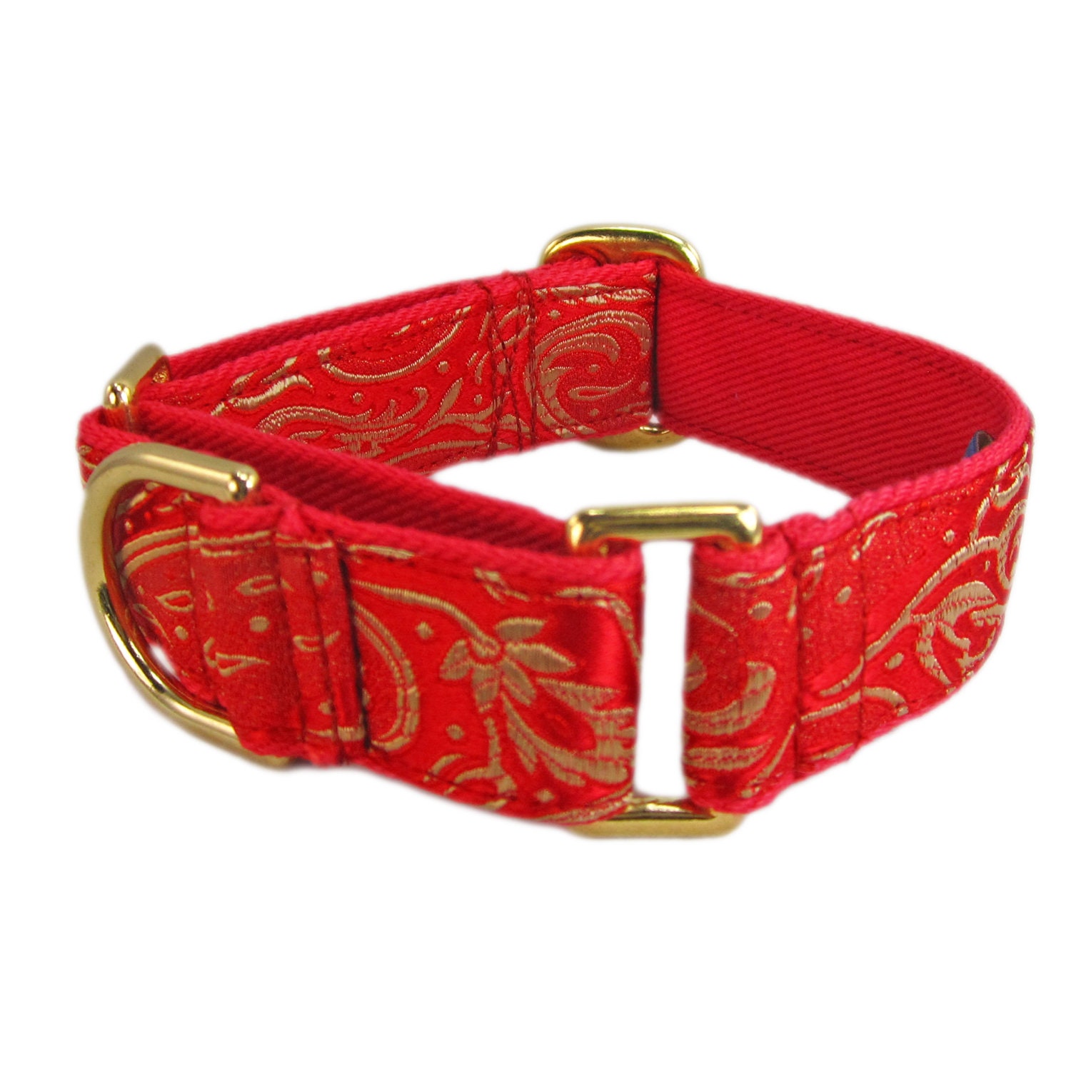 Fancy Dog Collar Martingale Dog Collar for Greyhounds Made Etsy