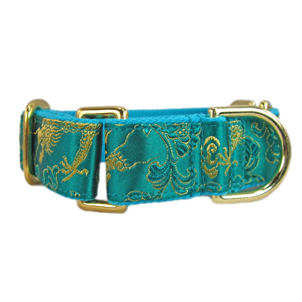 Fancy Dog Collar and Leash Set Italian Greyhound Martingale Etsy