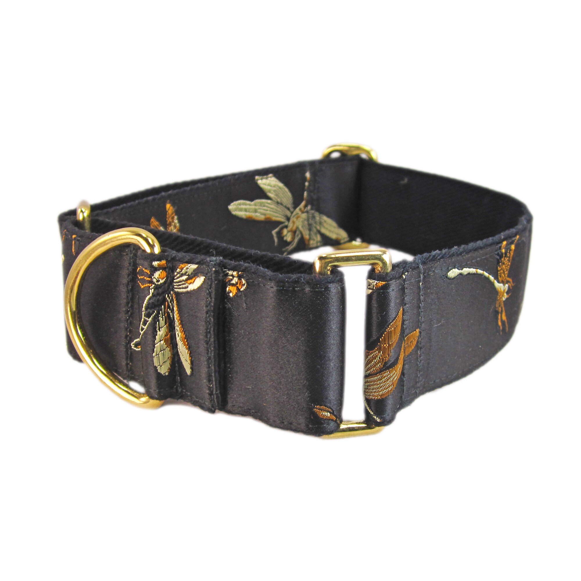 Fancy Martingale Dog Collar and Leash Set. Silk Dog Collar Etsy