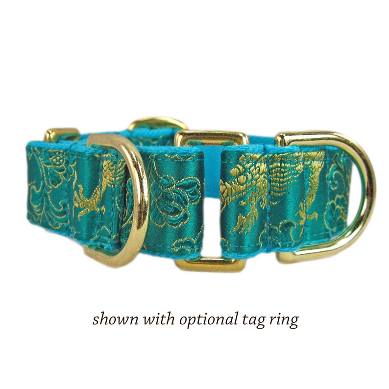 Fancy Dog Collar and Leash Set Italian Greyhound Martingale Etsy