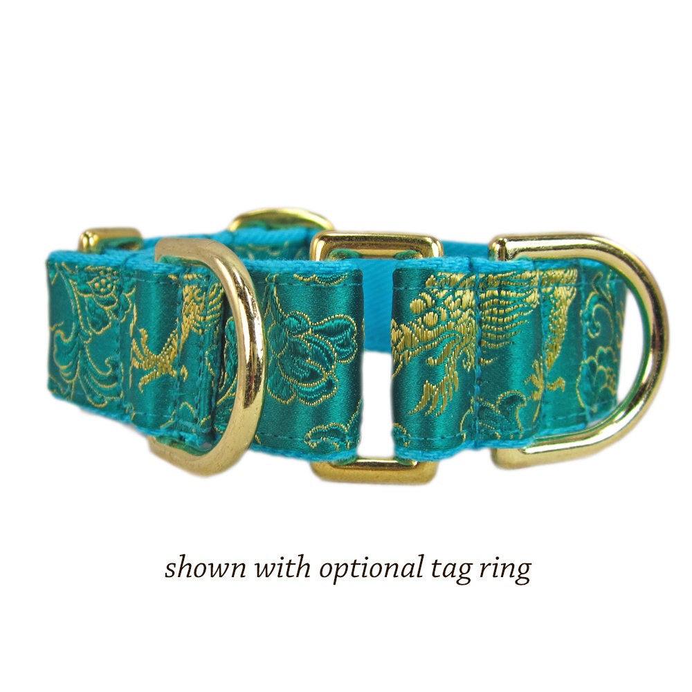 Fancy Dog Collar and Leash Set Italian Greyhound Martingale Etsy