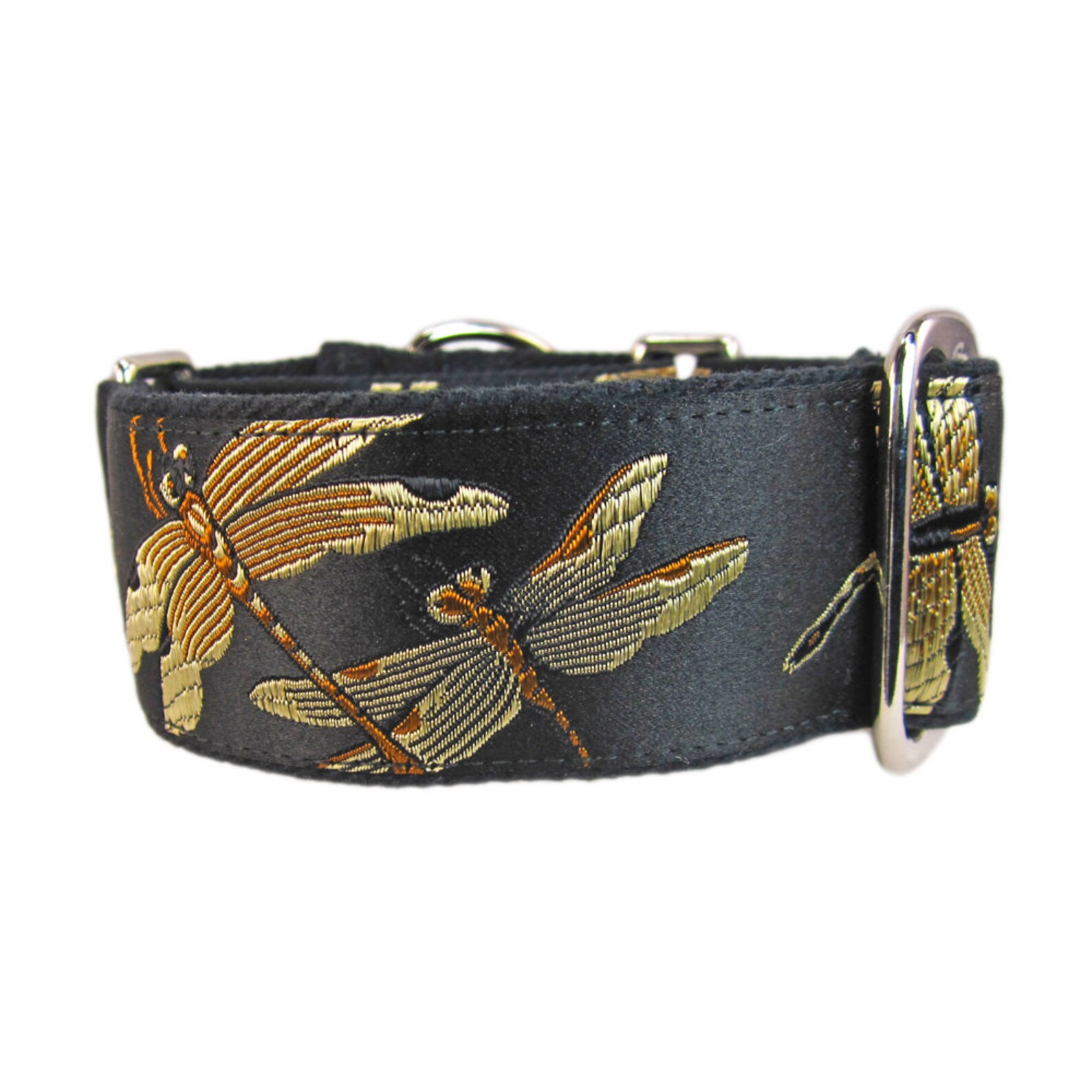 Fancy Martingale Dog Collar and Leash Set. Silk Dog Collar Etsy