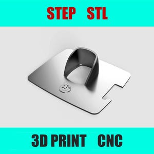3D Model of Charging Port Cover for BMW i3 V1 | STL File for 3D Printing | Electric Vehicle Accessory