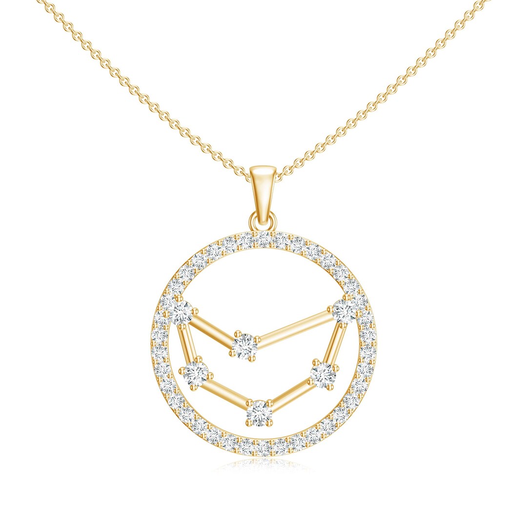 Moissanite Constellation Pendant Necklace
