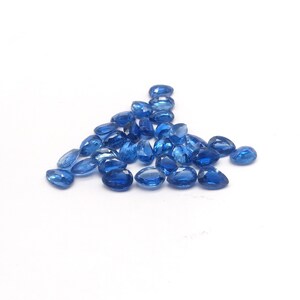 Hervorragende erstklassige Qualität 100% natürliche blaue Kyanit Birnenform geschliffene Stein lose Edelstein für die Herstellung von Schmuck Lot 1,5,10,50 Stück 4X3 - 10X7mm