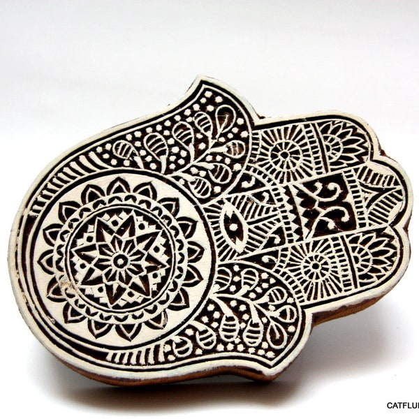 Hand-carved Rohida Wood Block (Big) 31 main image 1