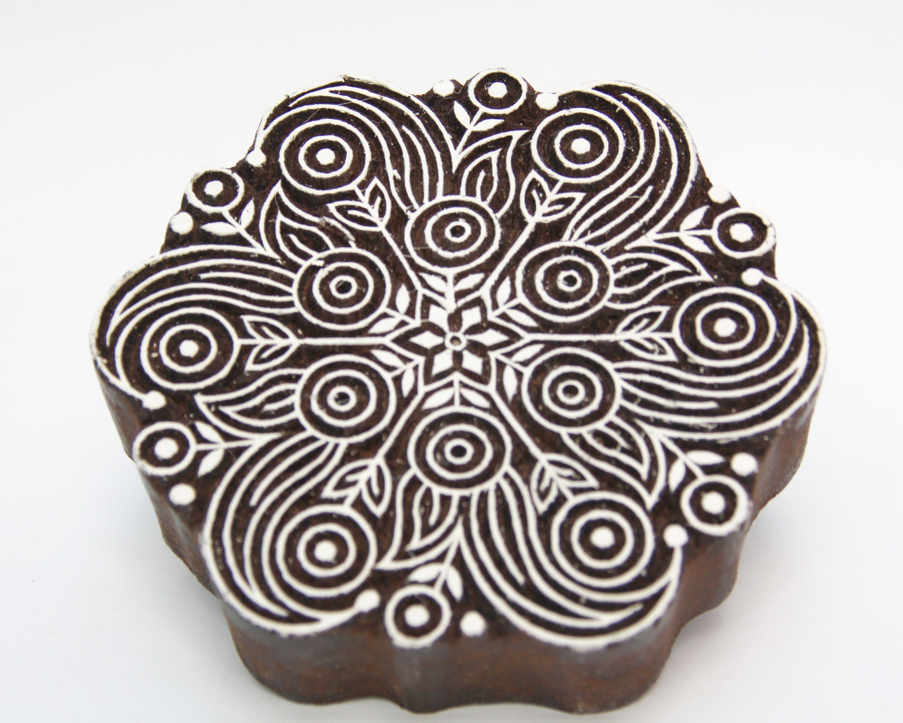 Indian Wooden Block Design Hand Carved Block Print Wood Stamps wooden