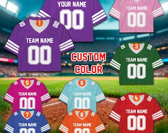 Camiseta de fútbol personalizada tipo crop top, color personalizado, camiseta de tu equipo de fútbol favorito. Conjunto perfecto para el día del partido. Ideal para chicas y mujeres aficionadas al fútbol.