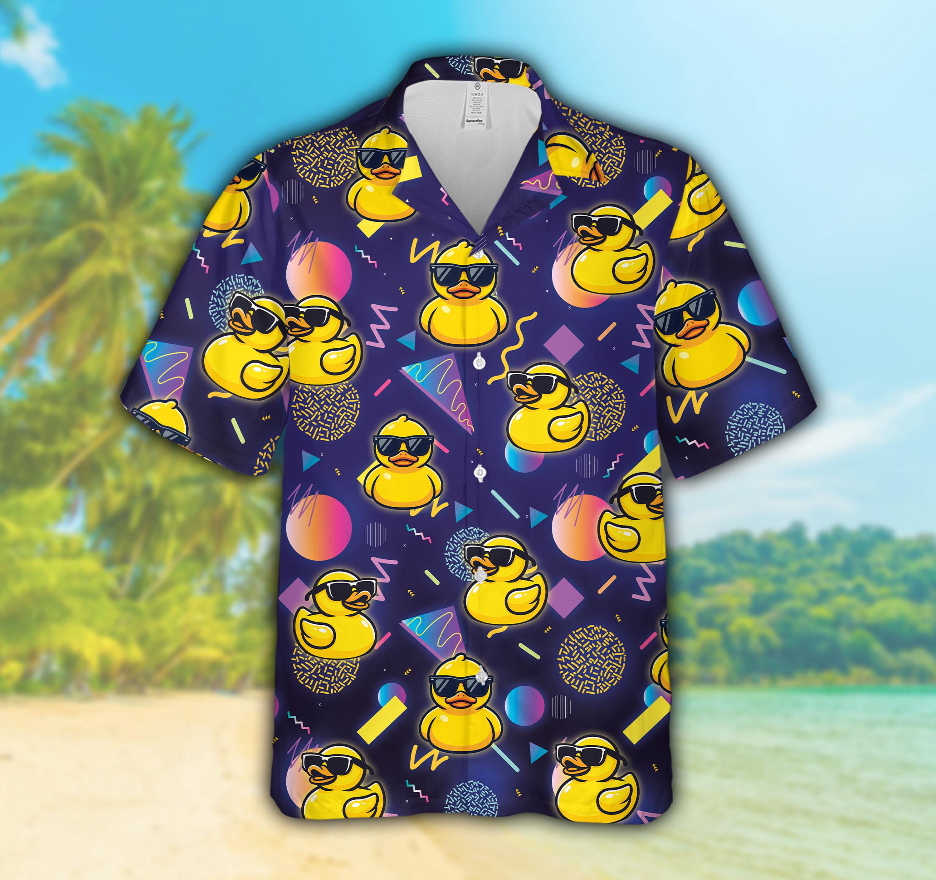 トップス HUMAN MADE Duck Aloha Shirt \"Blue\" HUMAN MADE Duck Aloha Shirt Blue