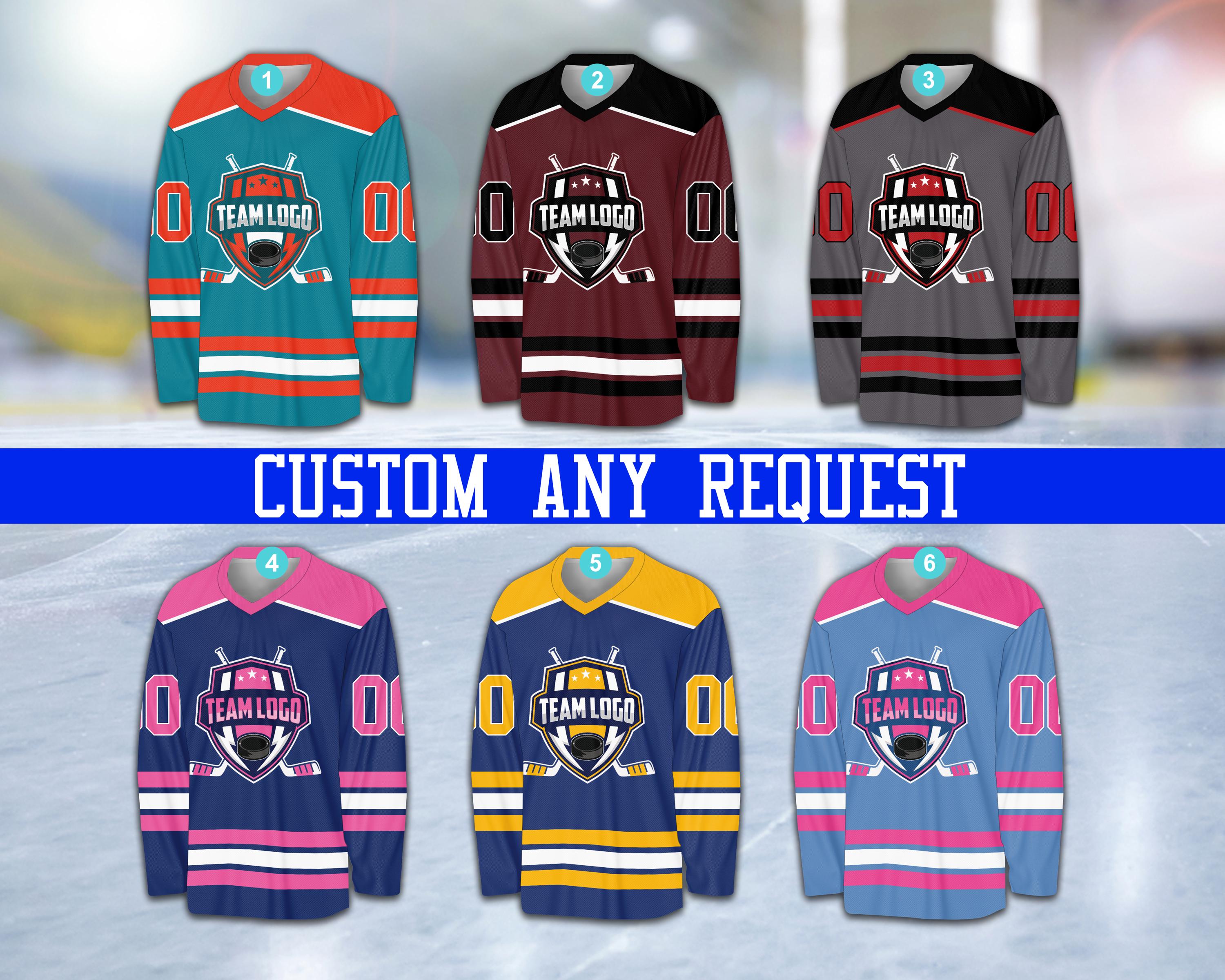 Personalized Youth Team Hockey Jerseys Team USA Jersey Hockey