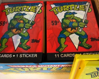 1990 Teenage Mutant Ninja Turtles Trading Cards by Topps