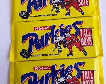 1994 Upper Deck Parkhurst Parkies Hockey Trading Cards. Original 6 1964-65 Teams. Tall Boy Design