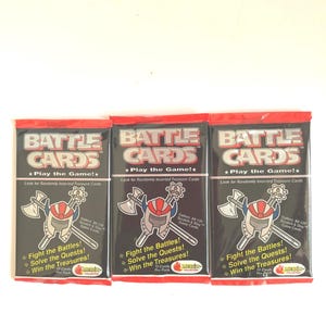 Battle Cards Trading Cards Lot of 3 Packs