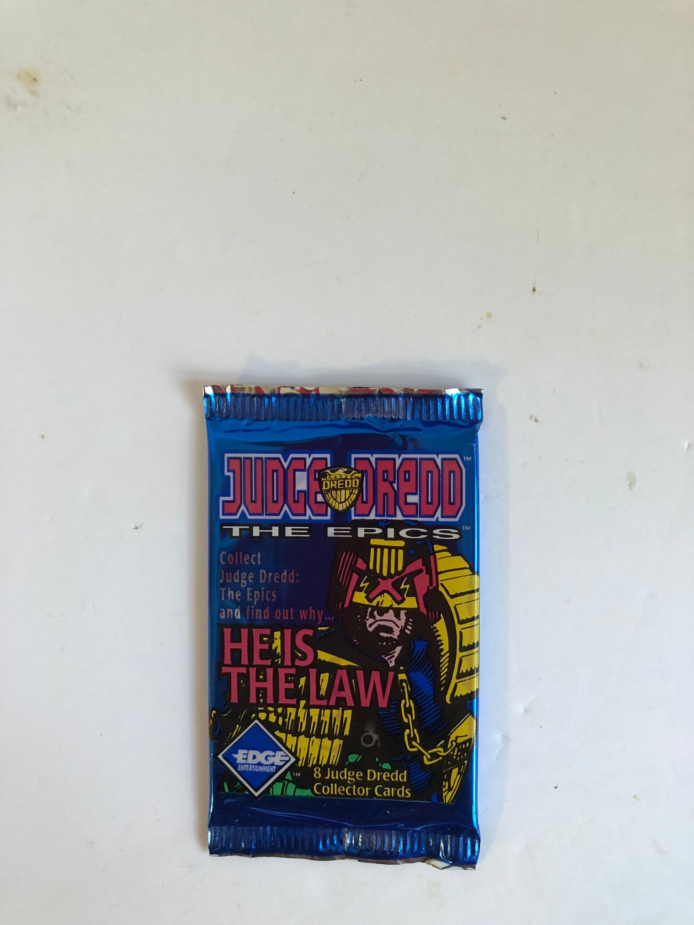 JUDGE DREDD THE MOVIE COLLECTORS CARDS 8 CARDS IN THE PACK NEW RETRO 