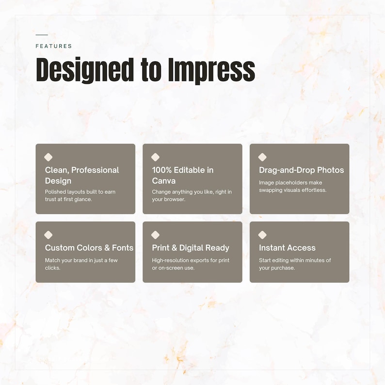 Charcoal & Clay Capability Statement Template Canva | Small Business Company Profile | Professional Services Marketing | Editable One Page & 2 Page PDF

capability statement
company profile
capability canva
capability design
consultant template
contractor template
Federal government
rfp proposal
capability template
GovernmentCapability
capability doc
Federal capability
professional profile