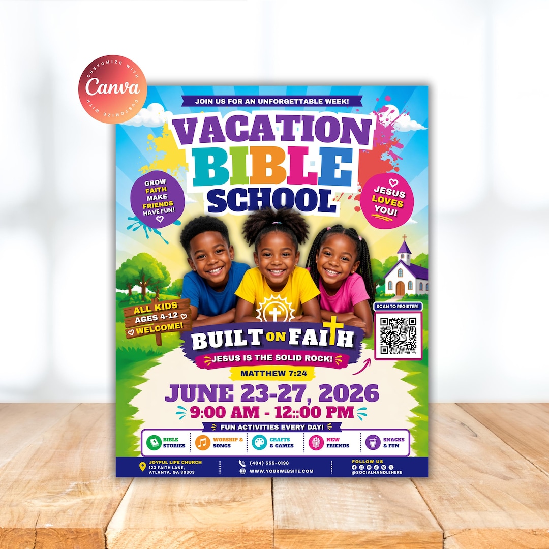 Image 4 for Vbs Flyer Template