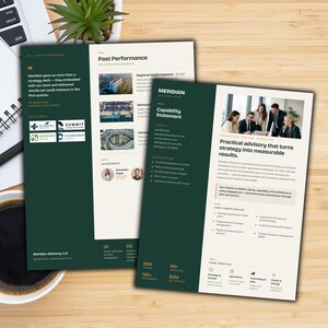 Editable Capability Statement Template Green & Ochre  | Company Profile Design for Consultants & Contractors | Canva Business Template | US Letter A4

capability statement
company profile
capability canva
capability design
consultant template
contractor template
Federal government
rfp proposal
capability template
GovernmentCapability
capability doc
Federal capability
professional profile