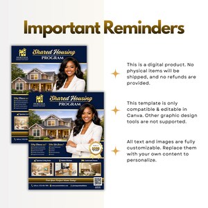Shared Housing Program Flyer Canva, Sober Living Home Flyer, Affordable Housing Poster, Transitional Housing Flyer Template, Room Rental

Shared Housing
Shared Housing Flyer
Shared Housing Program
Sober Living Home
Sober Living Flyer
Affordable Housing
Transitional Housing
Room Rental Flyer
Room Rental Ad
Supportive Housing
independent living
student housing
canva flyer editable