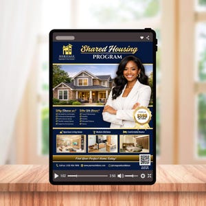Shared Housing Program Flyer Canva, Sober Living Home Flyer, Affordable Housing Poster, Transitional Housing Flyer Template, Room Rental

Shared Housing
Shared Housing Flyer
Shared Housing Program
Sober Living Home
Sober Living Flyer
Affordable Housing
Transitional Housing
Room Rental Flyer
Room Rental Ad
Supportive Housing
independent living
student housing
canva flyer editable