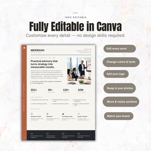 Charcoal & Clay Capability Statement Template Canva | Small Business Company Profile | Professional Services Marketing | Editable One Page & 2 Page PDF

capability statement
company profile
capability canva
capability design
consultant template
contractor template
Federal government
rfp proposal
capability template
GovernmentCapability
capability doc
Federal capability
professional profile